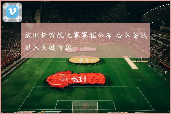 欧洲杯常规比赛赛程公布 各队备战进入关键阶段